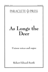 As Longs the Deer Unison choral sheet music cover